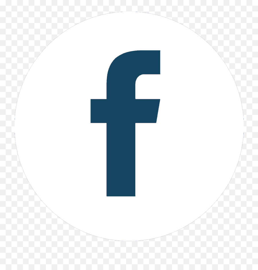 Facebook - Facebook Round White Logo Png,Facebook White Png