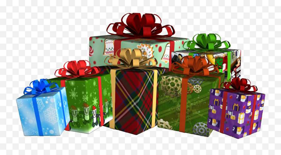 Christmas Present Png Transparent - Transparent Background Christmas Gifts Clipart,Gifts Png