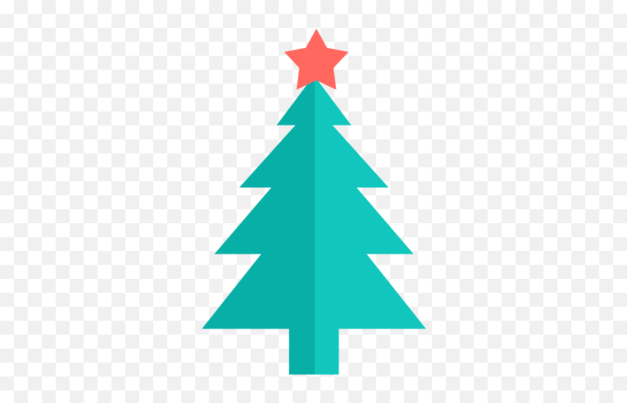 Christmas Tree Icon - Simple Xmas Tree Png,Xmas Tree Png