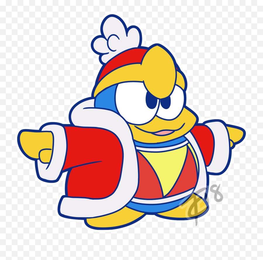 King Dedede T Pose Png