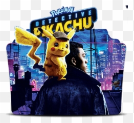 Detective Pikachu Folder Icon - Pokemon Dvd And Blu Ray png