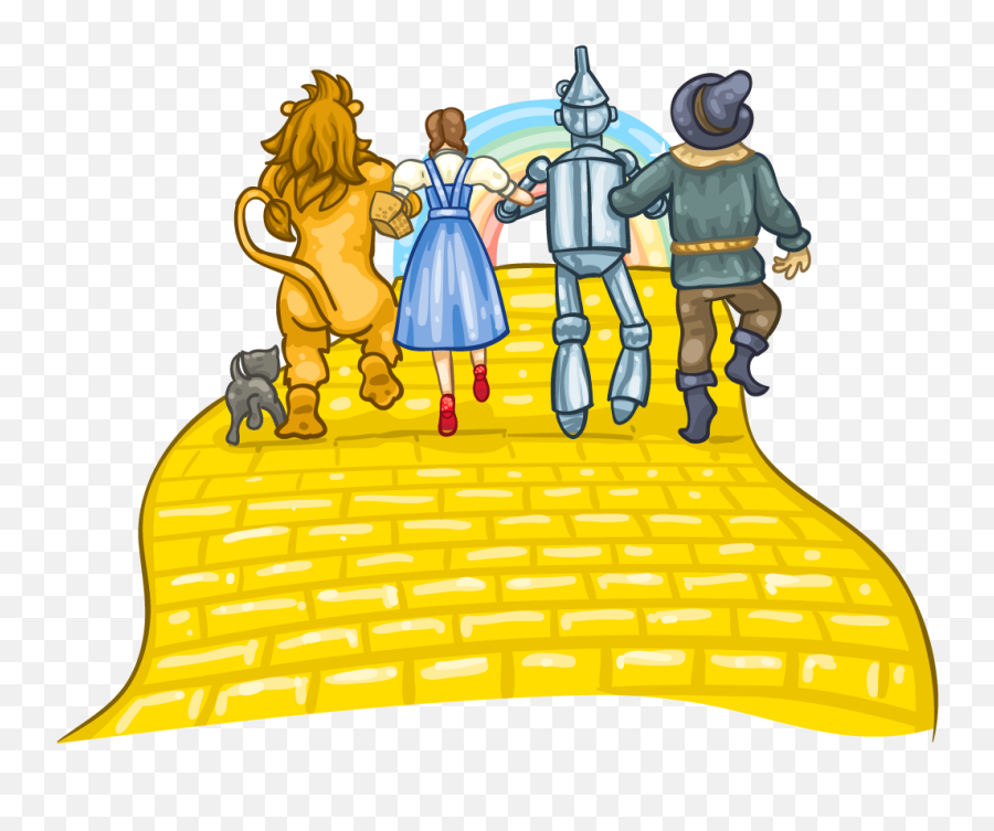 Yellow Brick Road Png 2 Image - Cartoon Wizard Of Oz Yellow Brick Road,Yellow Brick Road Png