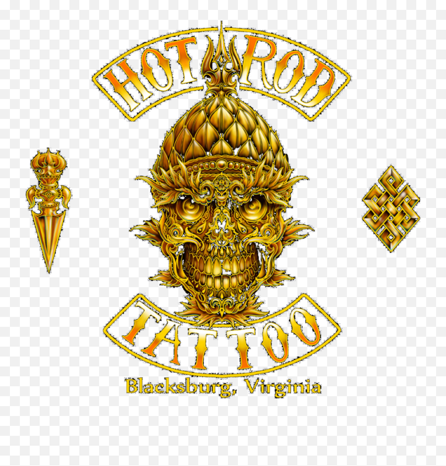 Hot Rod Tattoo - Emblem Png,Tattoo Gun Png