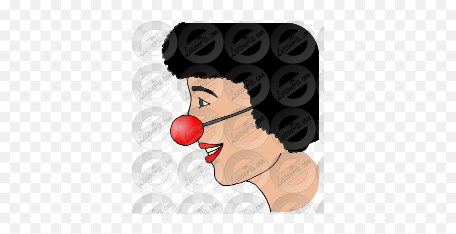 Lessonpix Mobile - Illustration Png,Clown Nose Png