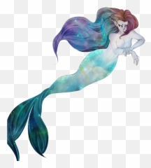Download Hd Mermaid Transparent Png - Mermaids