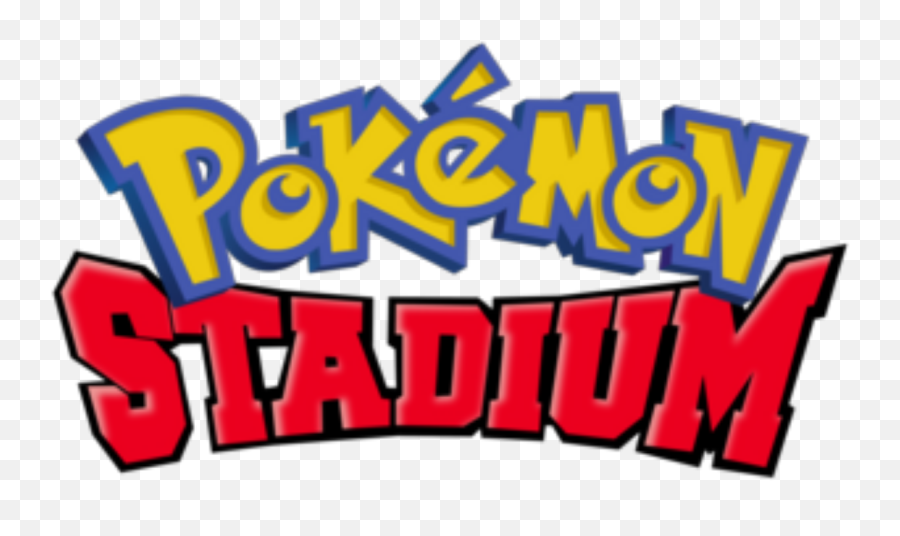 Filepokemon Stadiumsvg - Wikimedia Commons Pokemon Stadium Logo Png,Pokemon Logo Transparent