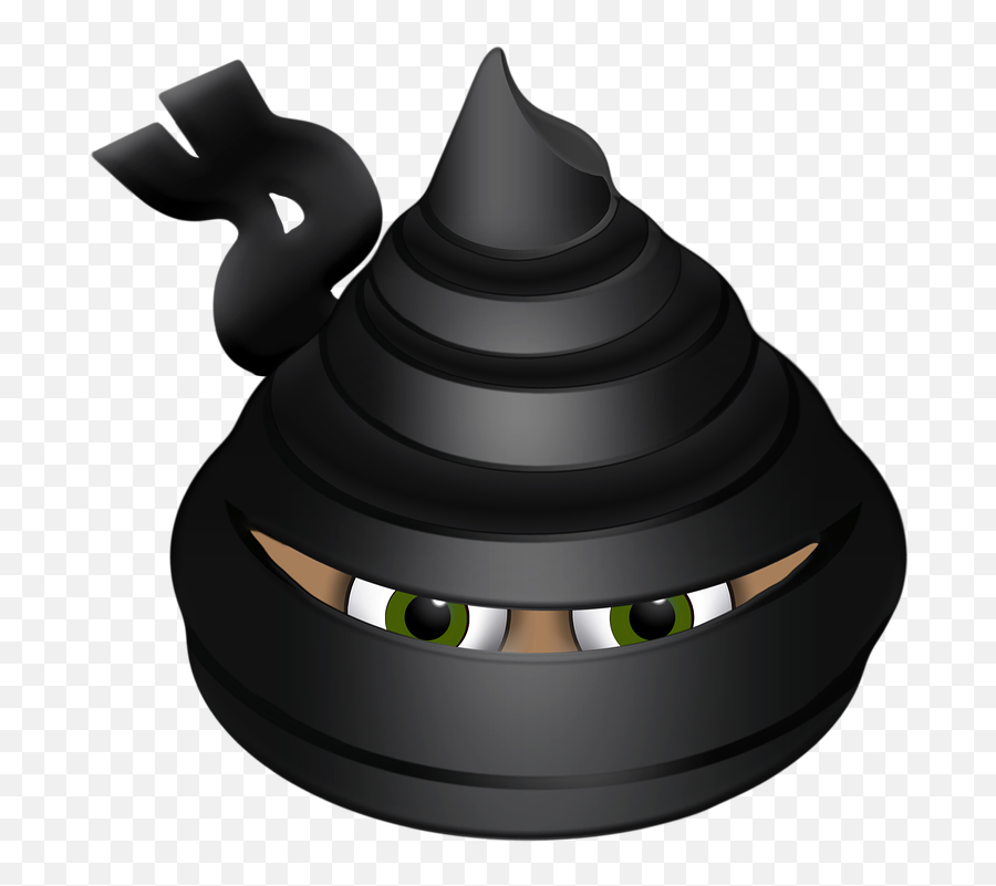 Graphic Ninja Poop - Free Vector Graphic On Pixabay Ninja Poop Png,Ninja Face Png