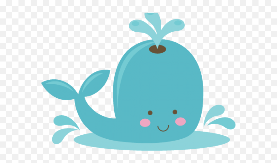 Cartoon Whale Png 15 - Cute Whale Clip Art,Whale Clipart Png