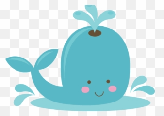 Cartoon Whale Png 15 - Cute Whale Clip Art,Whale Clipart Png