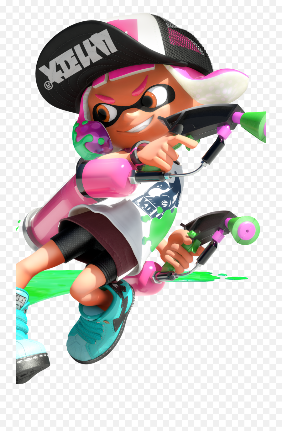 Video Gamesplatoon 2 1125x2436 Wallpaper Id 706619 - Default Inkling Splatoon 2 Png,Splatoon 2 Logo Png