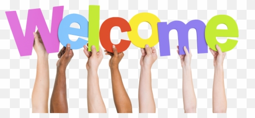 Hd You Can Be Sure Of A Hearty Welcome - Hands With Letters png