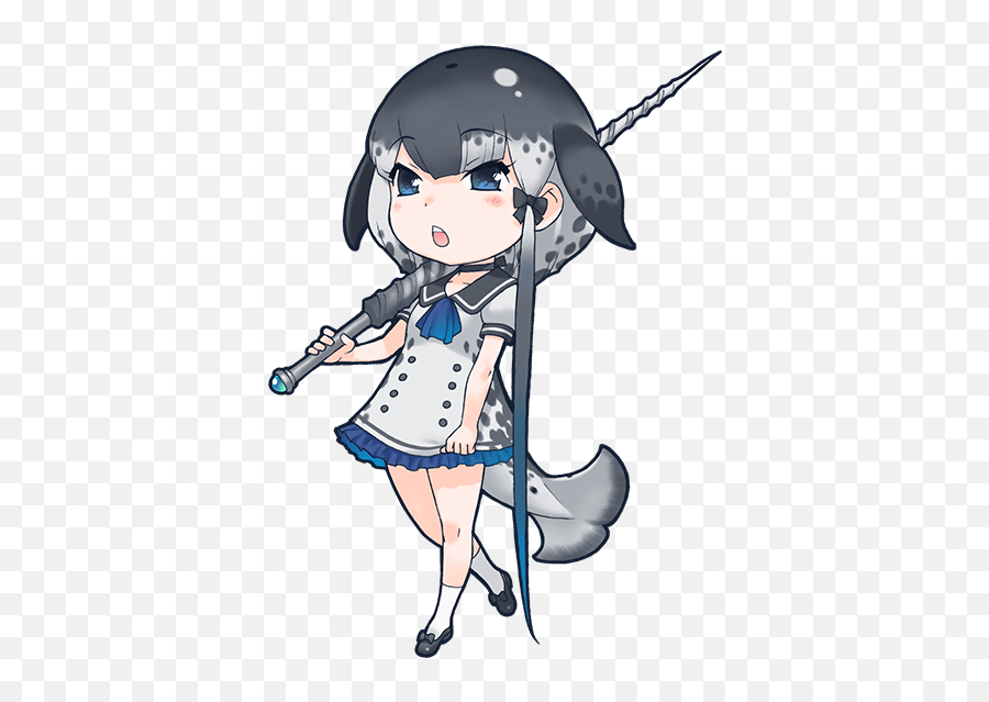 Narwhal - Japari Library The Kemono Friends Wiki Ikkaku Kemono Friends Png,Narwhal Png