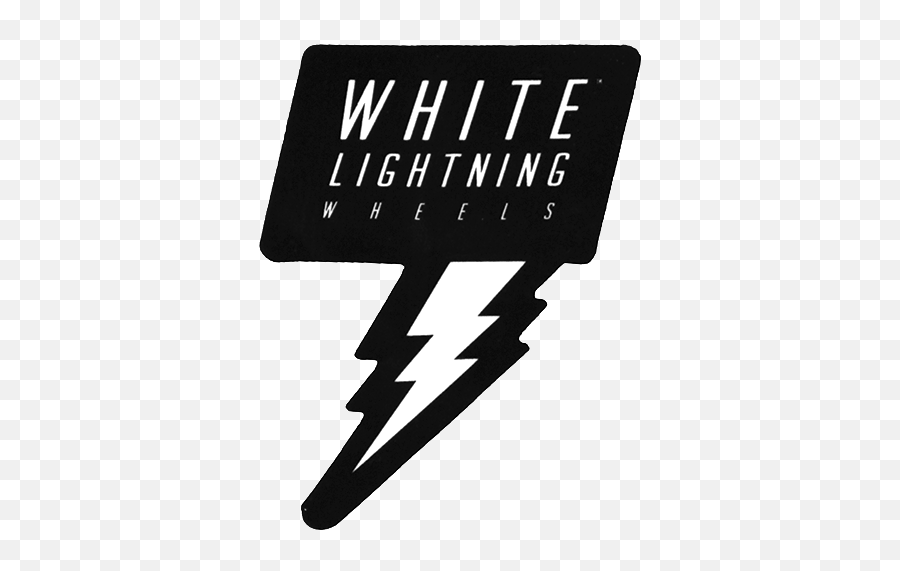 White Lightning Bolt Sticker - Sign Png,White Lightning Png