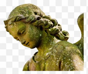 Angel Face Png - Angel Face Statue Figure Sculpture Anges Sur Fond Transparent,Angel Statue Png
