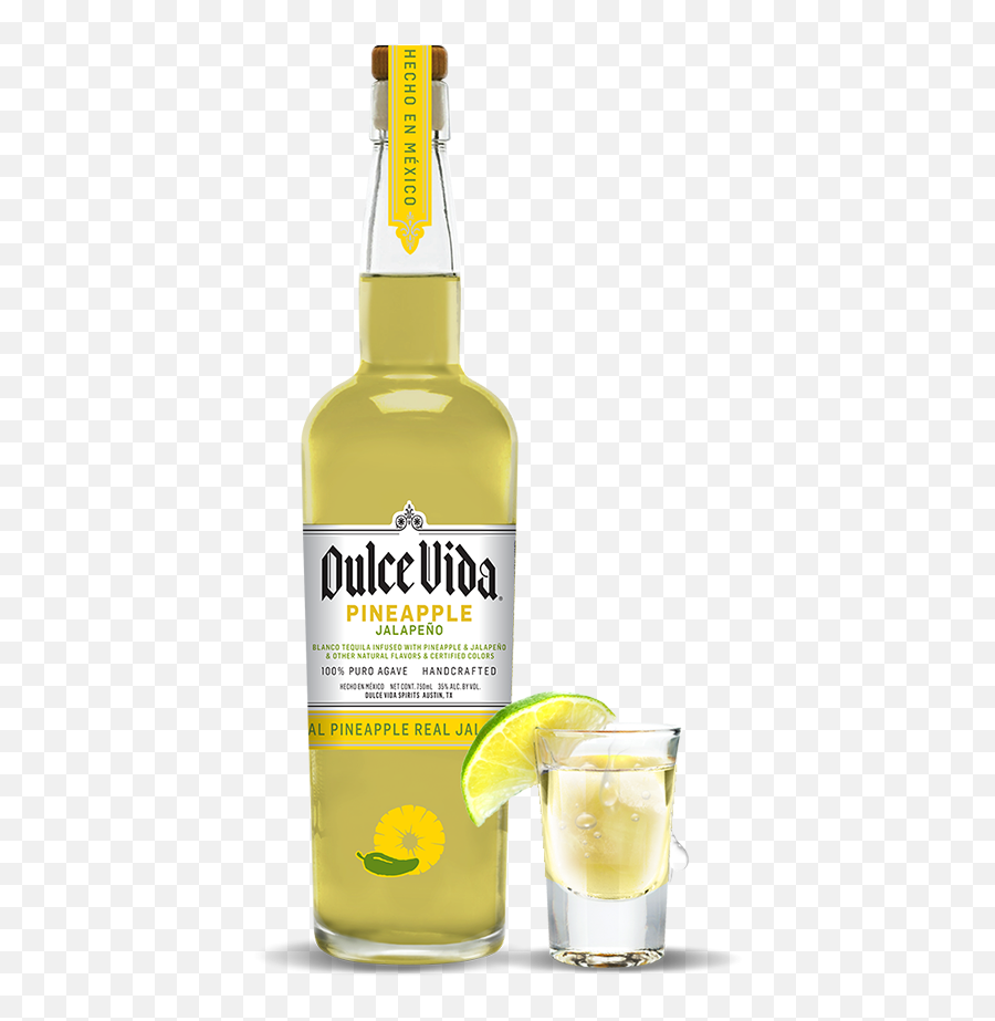 Dulce Vida Spirits - Dulce Vida Pineapple Jalapeno Tequila Png,Margarita Png
