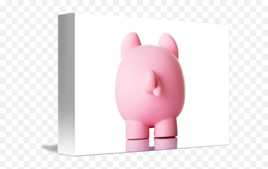 Piggy Bank Back Isolated - Ds Piotrmarcinski Domestic Pig Png,Piggy Bank Transparent Background