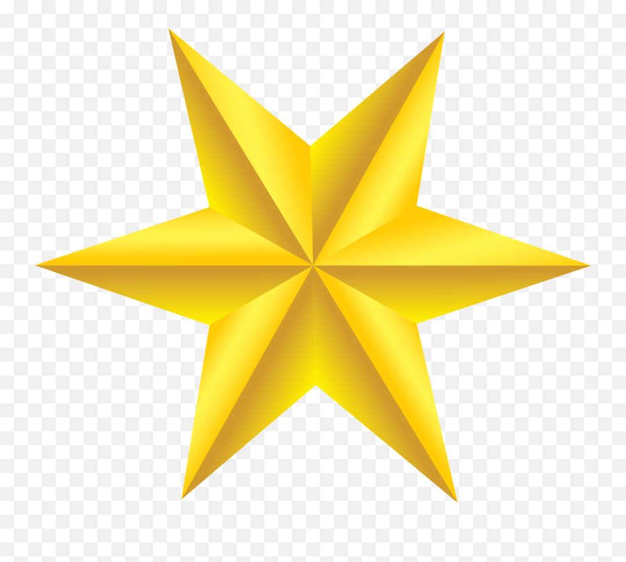 Download Gold Star Line Clipart - Clipart Christmas Star Png,Estrella Png
