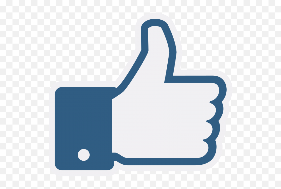 Facebook Like Png Transparent Icon - Facebook Thumbs Up Icon,Dislike Png