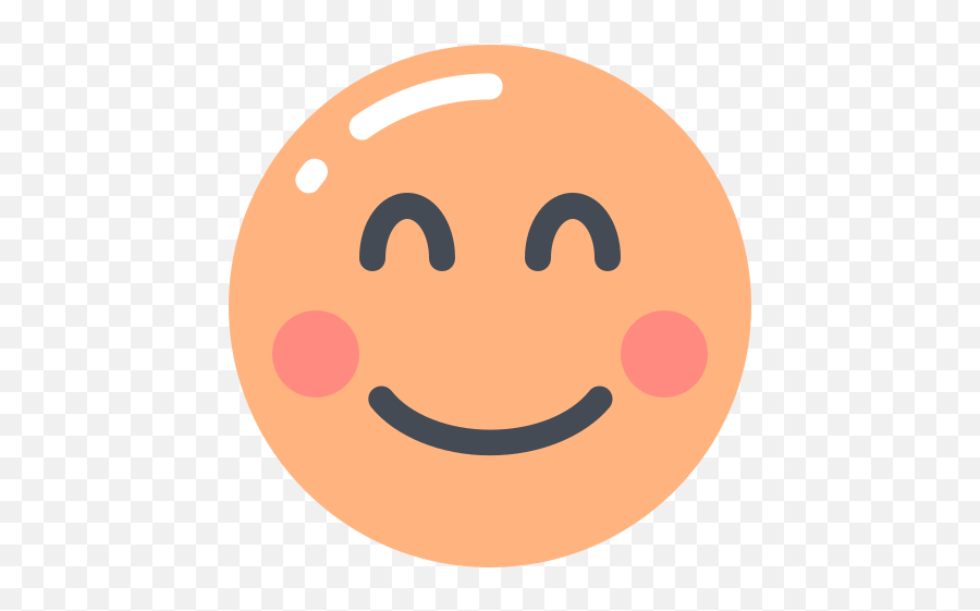 Smiling Face Eyes Emoji Free Icon Of - Delicious Icon Png,Eyes Emoji Png