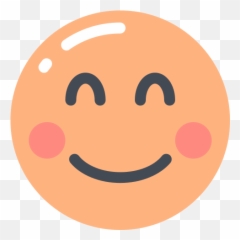 Smiling Face Eyes Emoji Free Icon Of - Delicious Png
