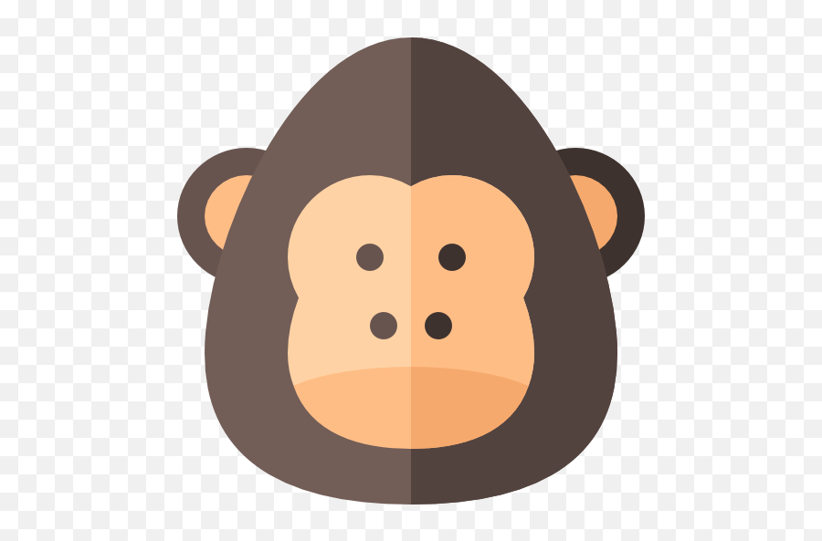 Gorilla - Free Animals Icons Gorilla Flat Icon Png,Gorilla Transparent Background