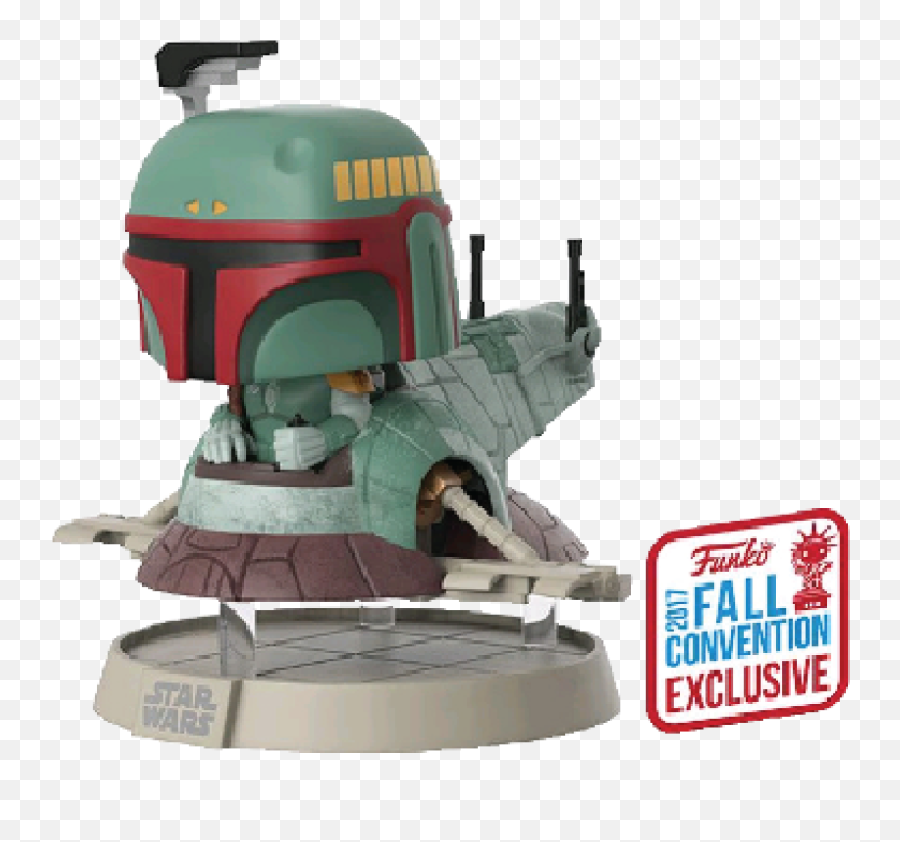 Star Wars - Boba Fett With Slave One Pop Vinyl 213 Nycc 2017 Exclusive Boba Fett Slave 1 Funko Pop Png,Boba Fett Png