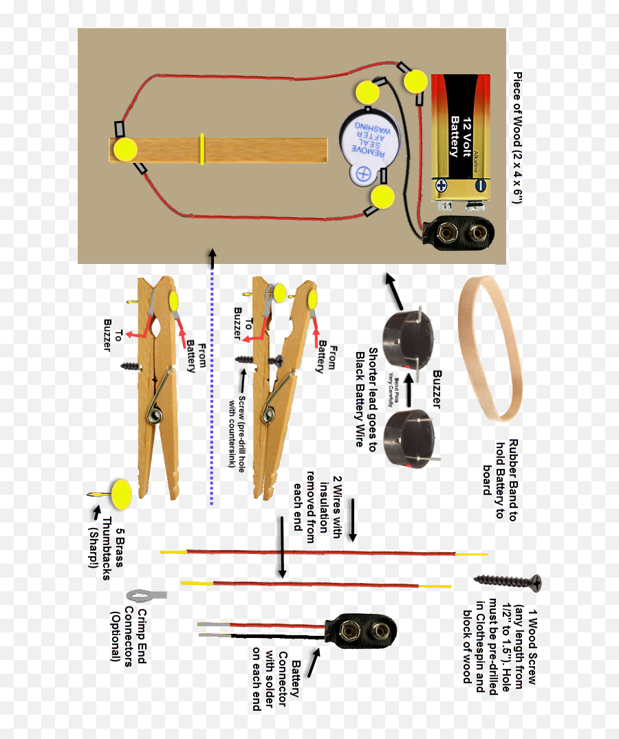 K8zt Building A Clothespin Key - Different Parts Of A Clothespin Png,Clothespin Png