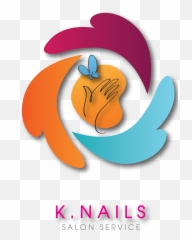 K Nail Salon - Nails Logo png
