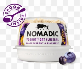 Yogurt Oat Clusters Nomadic Dairy - Nomadic Strawberry Oat Clusters Png,Blueberry Png