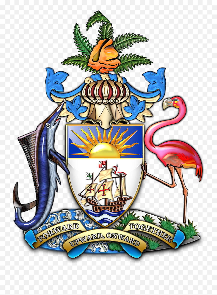 Coat Of Arms Bahamas Coa 3d - Ministry Of Finance Bahamas Png,Arms Transparent