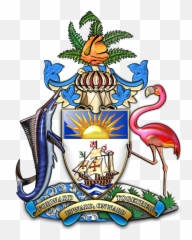 Coat Of Arms Bahamas 3d - Ministry Finance png