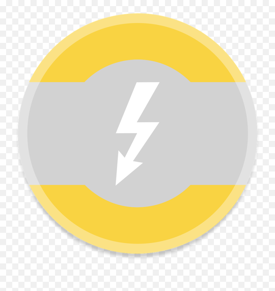 Hd Thunderbolt Icon - Snapchat Logo Icon Png,Thunderbolt Png