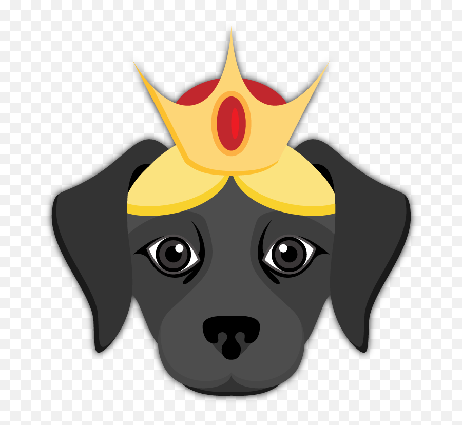 Black Labrador Emoji - Black Lab Emoji Png,Black Lab Png