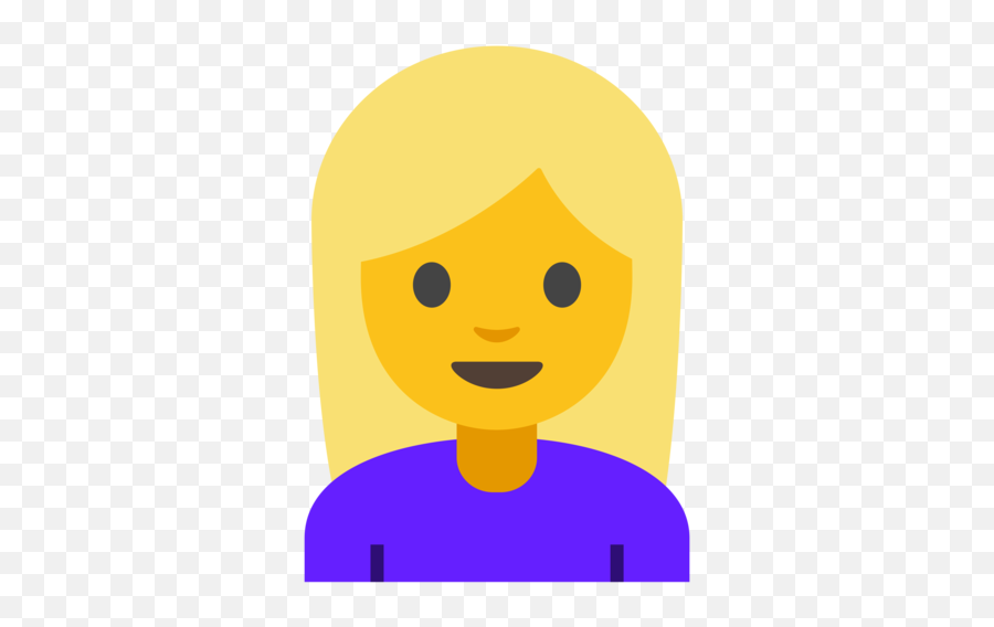 U200d Woman Blond Hair Emoji - Woman Frowning Emoji Png,Blond Hair Png
