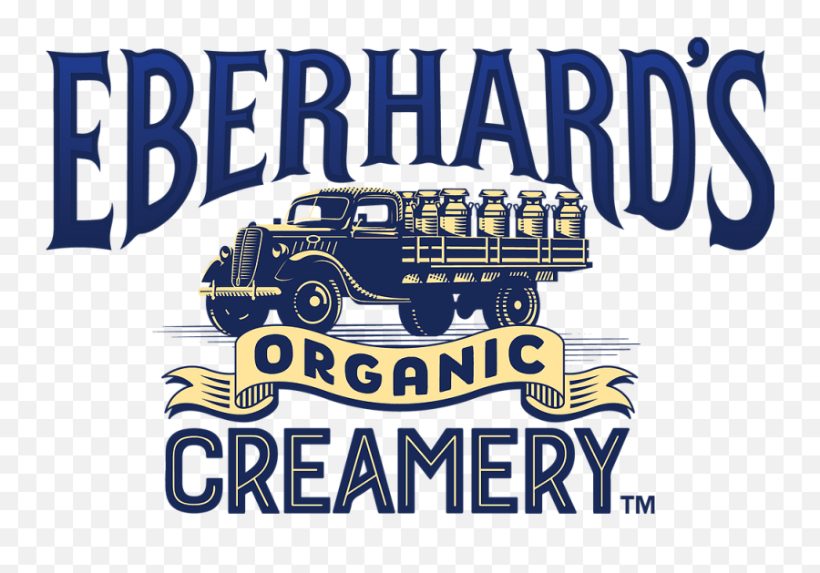 Eberhardu0027s Organic Creamery Logo Explainer And Swag Launch - Commercial Vehicle Png,Organic Logo