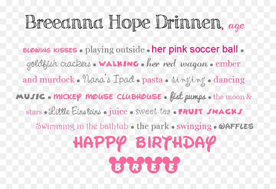 Minnie Mouse Party Fonts - Disney Font Png,Minnie Mouse Pink Png