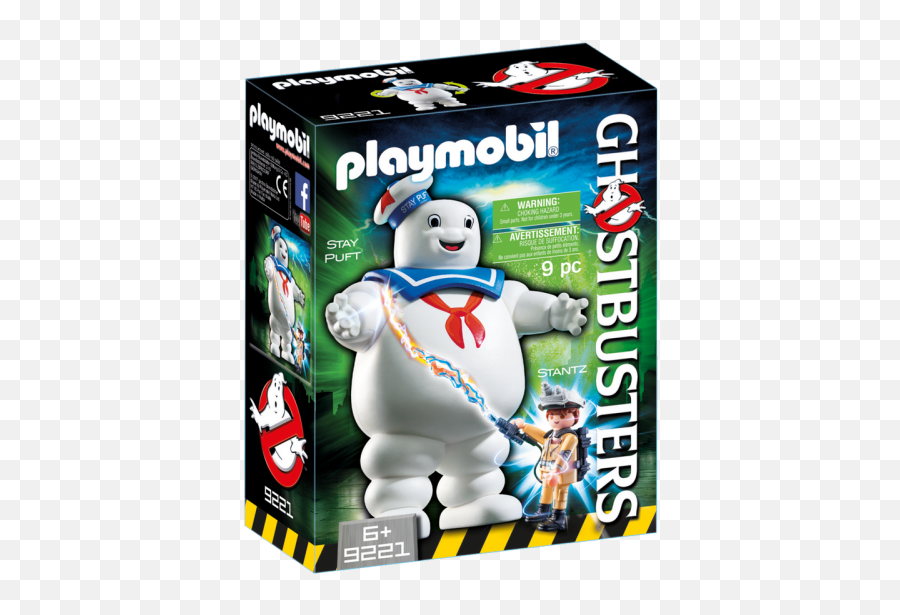 Playmobil 9221 Ghostbusters Stay Puft - Playmobil Stay Puft Marshmallow Man Png,Stay Puft Marshmallow Man Png