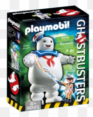 Playmobil 9221 Ghostbusters Stay Puft - Playmobil Stay Puft Marshmallow Man Png,Stay Puft Marshmallow Man Png