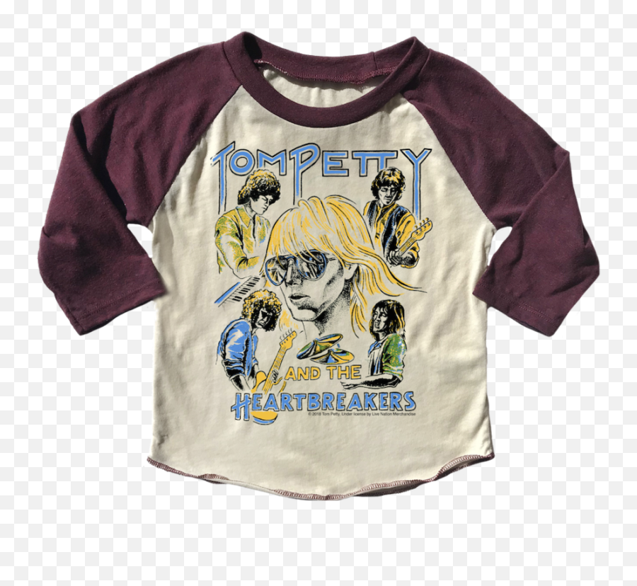 Download Tom Petty Girlie Raglan - Tom Petty And The Tom Petty Toddler Shirt Png,Tom Petty And The Heartbreakers Logo