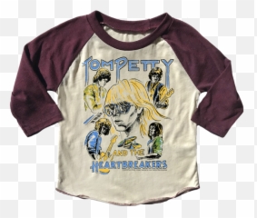 Download Tom Petty Girlie Raglan - Tom Petty And The Tom Petty Toddler Shirt Png,Tom Petty And The Heartbreakers Logo