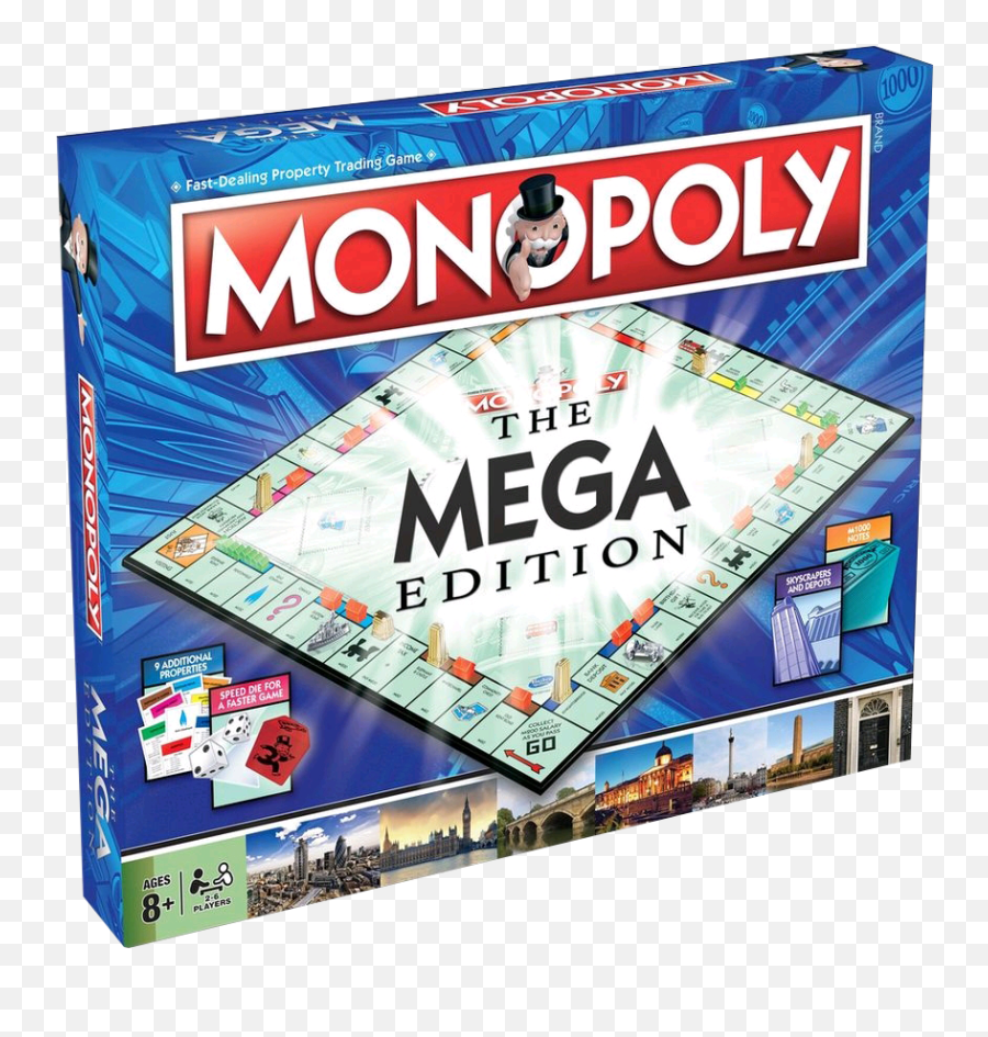 Monopoly House Png - Monopoly Monopoly Mega Edition Usa Monopoly Mega,Monopoly Png