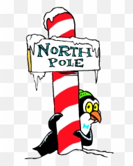 Clipart - Santa Clip Art North Pole Png,North Pole Png