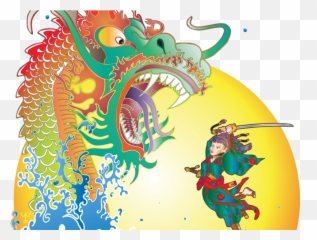Samurai Jack Png - Tsunami Rising Samurai Jack Vector Mythical Creature