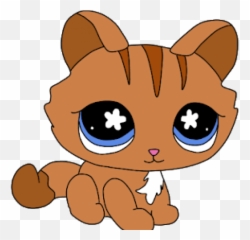 Cat Drawings Of Lps Transparent - Lps Cat Drawing Clipart Png,Lps Png