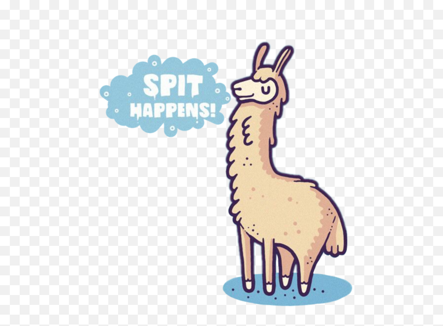 Funny Llama Illustration Clipart - Full Size Clipart Llama Funny Clipart Png,Llama Transparent