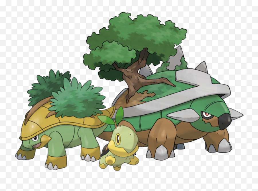 Top 6 Grass Starters In Pokémon - Levelskip Video Games Grotle Pokemon Png,Sceptile Png