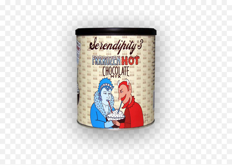 Frrrozen Hot Chocolate Canister - Serendipity Frozen Hot Chocolate Mix Png,Hot Chocolate Transparent