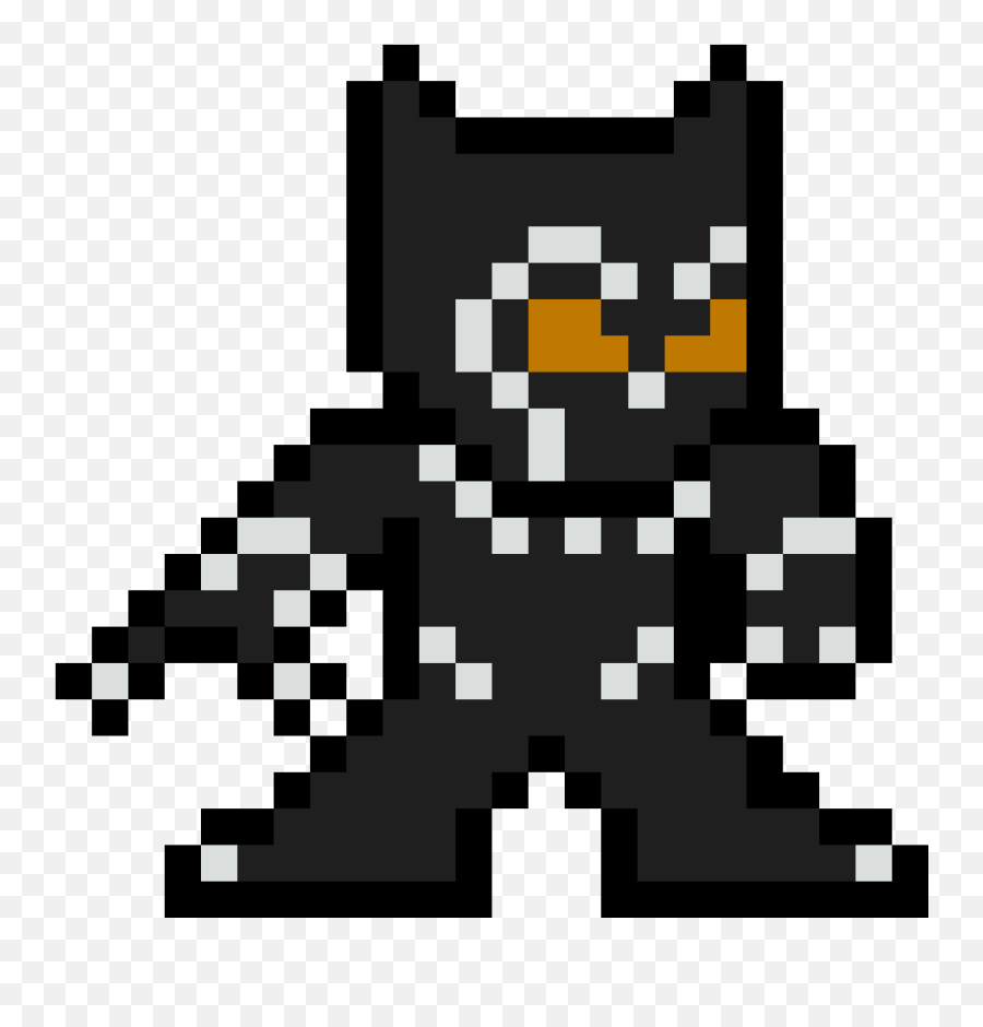 Pixilart - Black Panther Pixel Art Png,T'challa Png