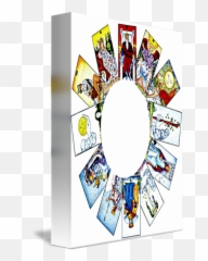 Circle Of Tarot By Liz Loz - Dot Png,Tarot Cards Png
