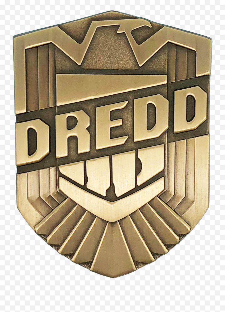 Judge Dredd Shield Badge - Judge Dredd 2012 Badge Png,Judge Dredd Logo